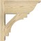 Ekena Millwork Merced Rough Sawn Traditional Outlooker, Douglas Fir, 8"W x 18"D x 18"H OUT08X18X18MRC01RDF - alternate 2